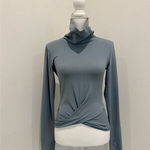 Elegant Blue Women's Top